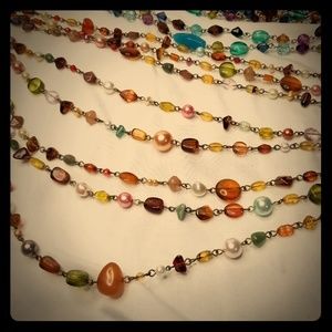 Multiple necklaces; convertable